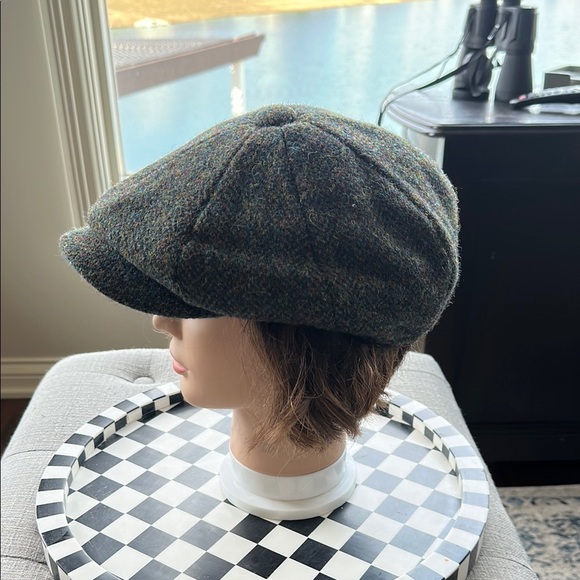 Harris Tweed Newsboy Cap - Picture 2 of 6